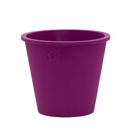 FAIR ZONE Kvetináč z prírodného kaučuku 6 ks - dark purple