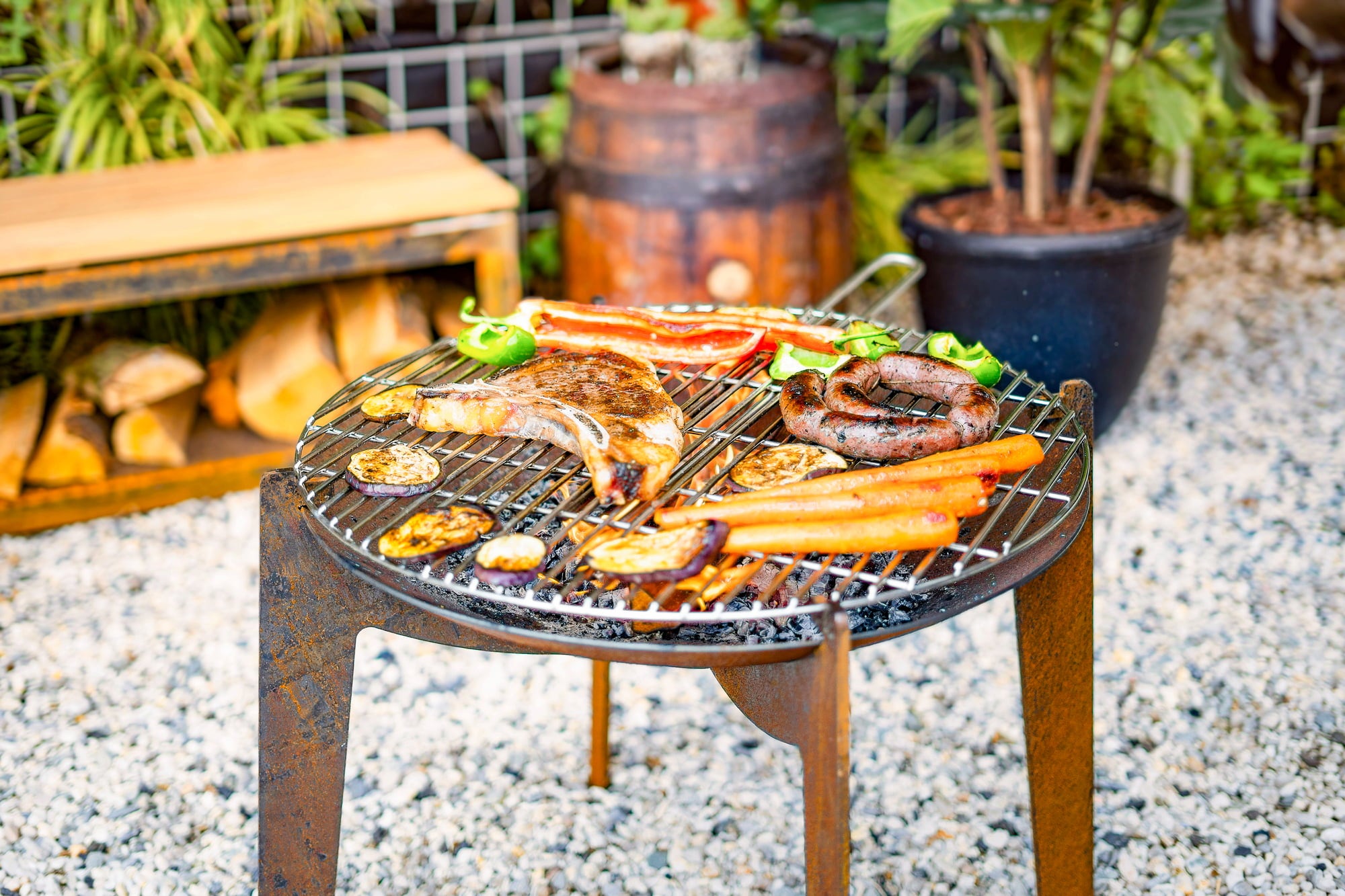 FORNO Cosa Fire Bowl incl. Grill Plate  - 1 item