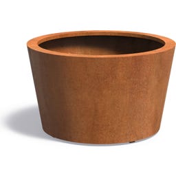 ADEZZ Pflanzgefäß Conic aus Cortenstahl - Ø 100 x 60 cm