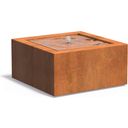 ADEZZ Corten Steel Water Table  - 80 x 80 x 40 cm