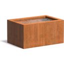 ADEZZ Bassin d'Eau en Acier Corten - 120 x 80 x 60 cm