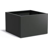 Pflanzgef&auml;&szlig; Carrez aus Aluminium - Quadratisch