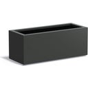 Pflanzgefäß Carrez aus Aluminium - Rechteckig - 100 x 40 x 40 cm
