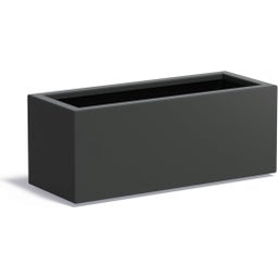 Pflanzgefäß Carrez aus Aluminium - Rechteckig - 100 x 40 x 40 cm