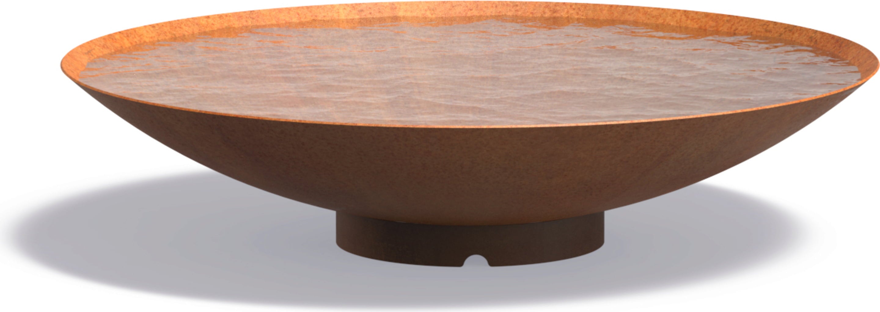 ADEZZ Wasserschale aus Stahl - 100 x 21 cm