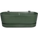 elho greenville easy balcony 52cm - Leaf green