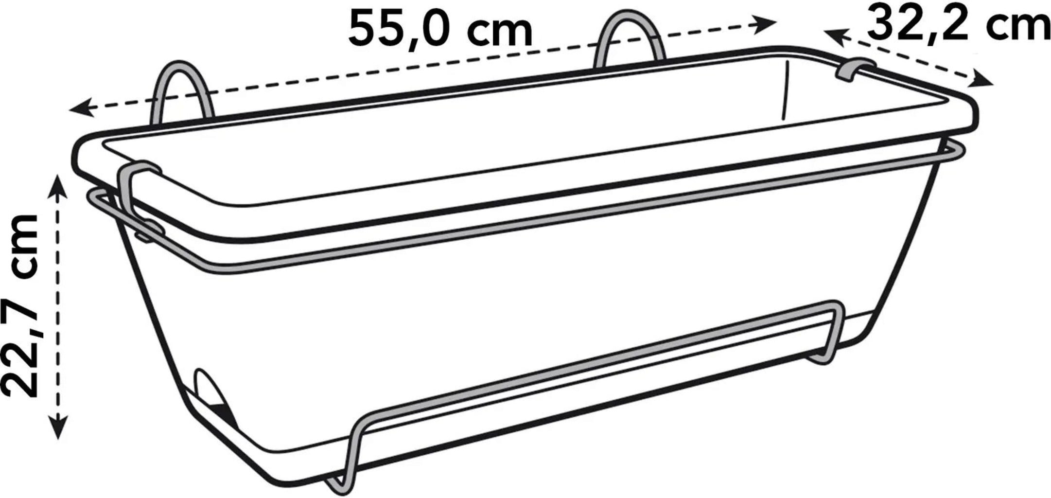 elho barcelona xl allin1 55 cm