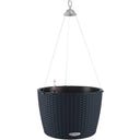 Lechuza Pot de Fleurs Suspendu NIDO Cottage 35 - Noir graphite