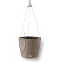 Lechuza NIDO Cottage 28 Hanging Planter - sandy brown