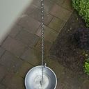 Esschert Design Rainwater Chain with a Bird Bath - 1 item