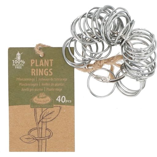 Esschert Design Metal Plant Rings Set of 40 - 1 Set