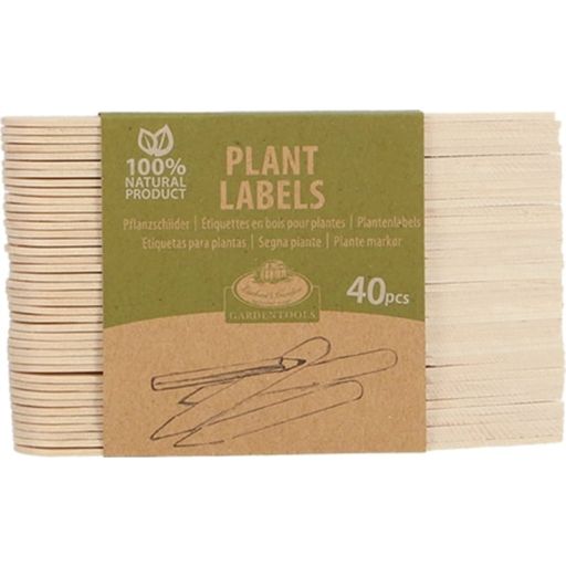 Esschert Design Étiquettes en Bois pour Plantes - S