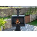 Westmann Barbecue & Wood-Burning Stove - Black