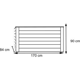 Westmann Larch Raised Bed - 170