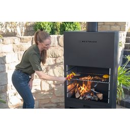 Westmann Barbecue & Garden Fireplace - Black