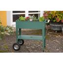 Herstera Urban Herb Factory Mobile Raised Bed - Olive Green