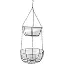 Strömshaga Zinc Hanging Baskets  - 1 item