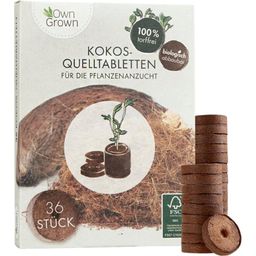 Own Grown Kokos Zweltabletten - 1 Set
