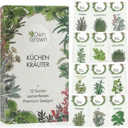 Own Grown Küchen-Kräuter 12er Saatgut-Set - 1 Set