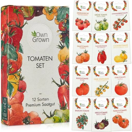 Own Grown Tomato Seeds - 12 Seed Set - 1 Set