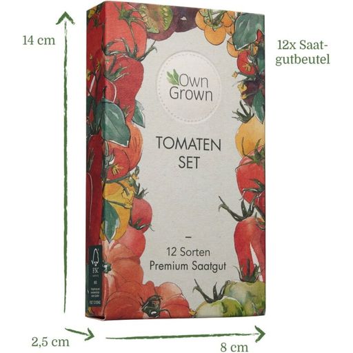 Own Grown Tomaten-Samen 12er Saatgut-Set - 1 Set