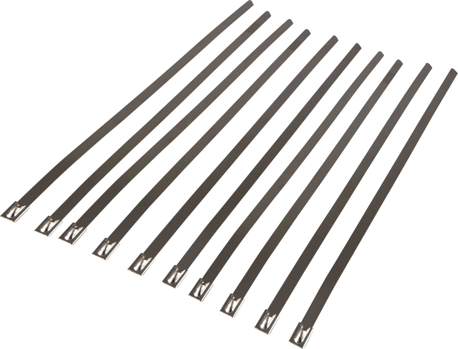 Windhager Edelstahl-Binder Profi - 10 Stück
