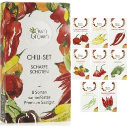 Own Grown Chili Seeds set 8 semen