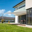 Windhager CANNES Triangle SunSail 4x4x4m - White