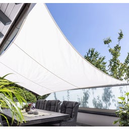 Windhager CANNES Rectangle SunSail 2x3m - White