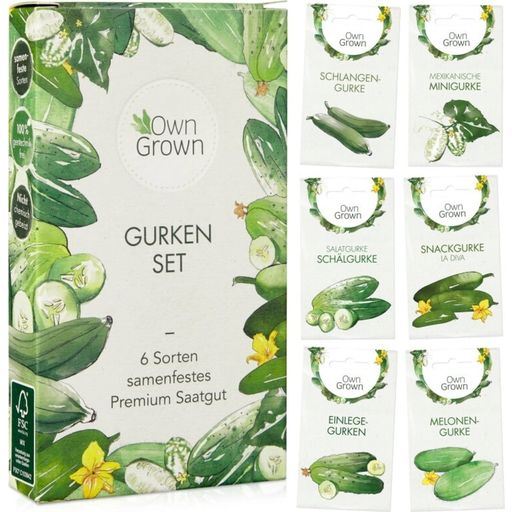 Own Grown Gurken-Samen 6er Set - 1 Set