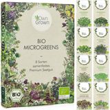 Own Grown Coffret de 8 Semences - Microgreens Bio