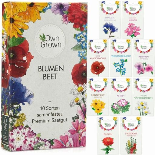 Own Grown Blumen Beet 10er Set - 1 Set