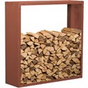 prima terra Regal za drva rjasta patina - 118 x 118 cm