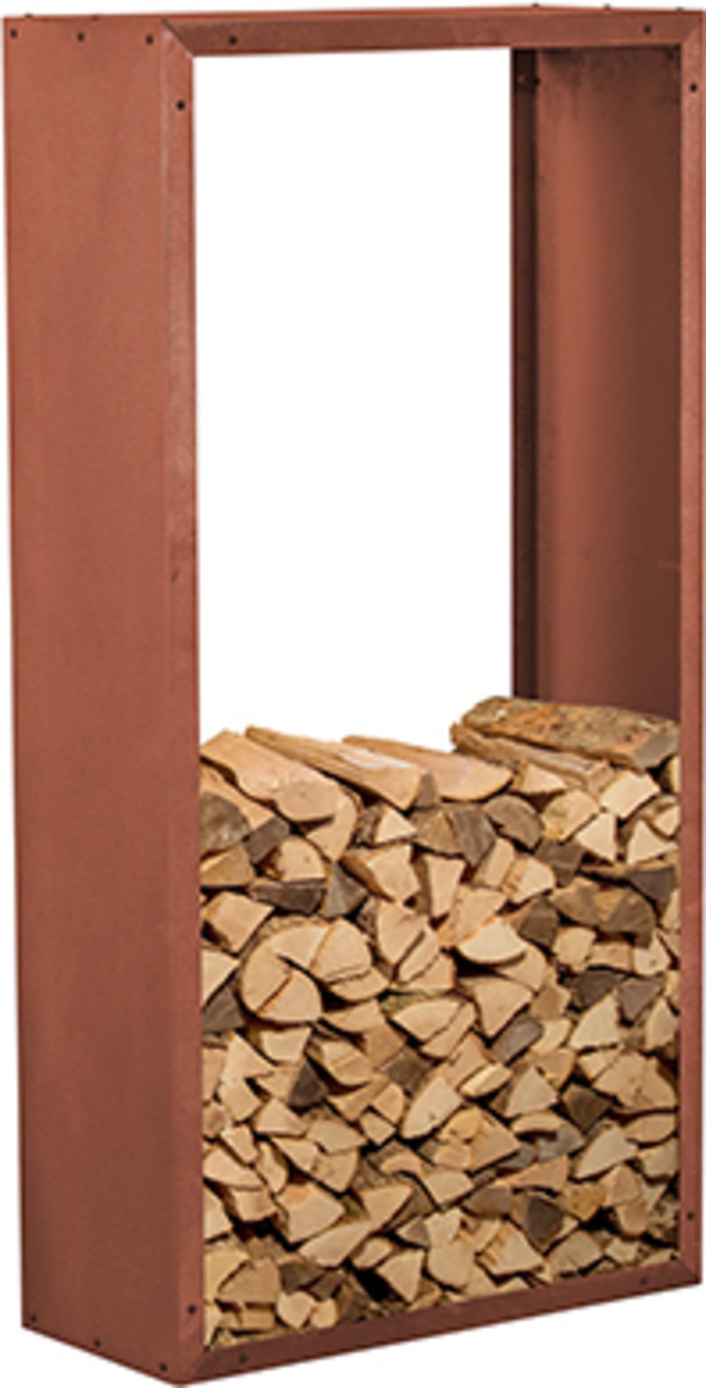 prima terra Kaminholzregal Edelrost