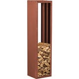 prima terra Kaminholzregal Edelrost
