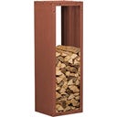 prima terra Kaminholzregal Edelrost - 118 x 38 cm
