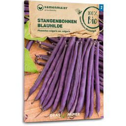 "Blauhilde" Organic Stringless Runner Beans