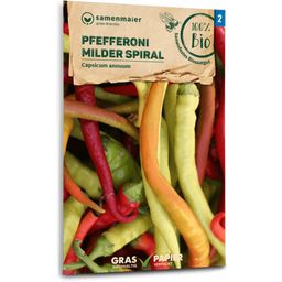 Samen Maier Organic Hot Peppers "Mild Spiral"