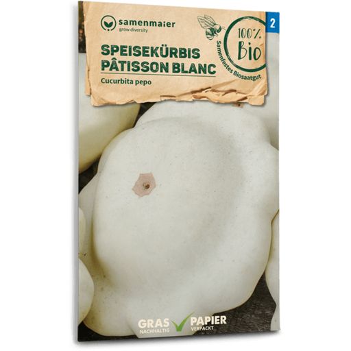 Samen Maier Zucca Bio - Patisson Blanc