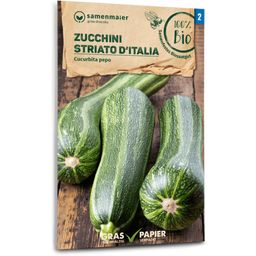 Samen Maier Bio Zucchini "Striato d'Italia"
