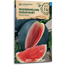 Samen Maier Organic Watermelon "Sugar Baby"