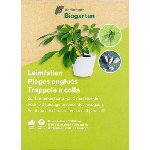Andermatt Biogarten Leimfallen Gelb - 1 Pkg