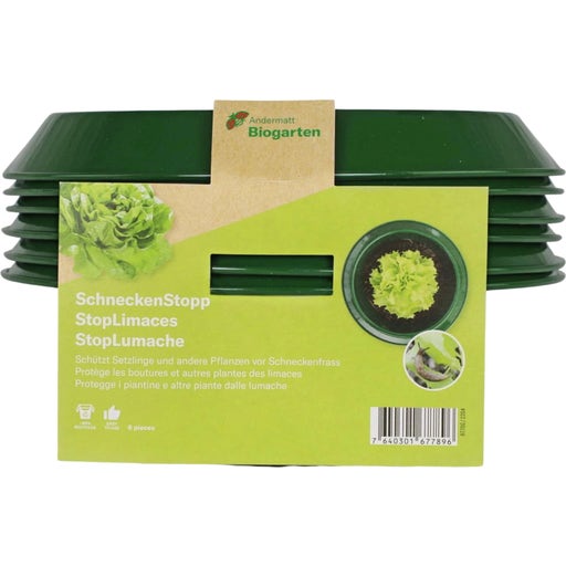 Andermatt Biogarten SchneckenStopp FE klein - 6er Set - Grün