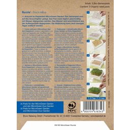 Biologische Microgreen Pads Rucola, Navulpads - 1 Verpakking