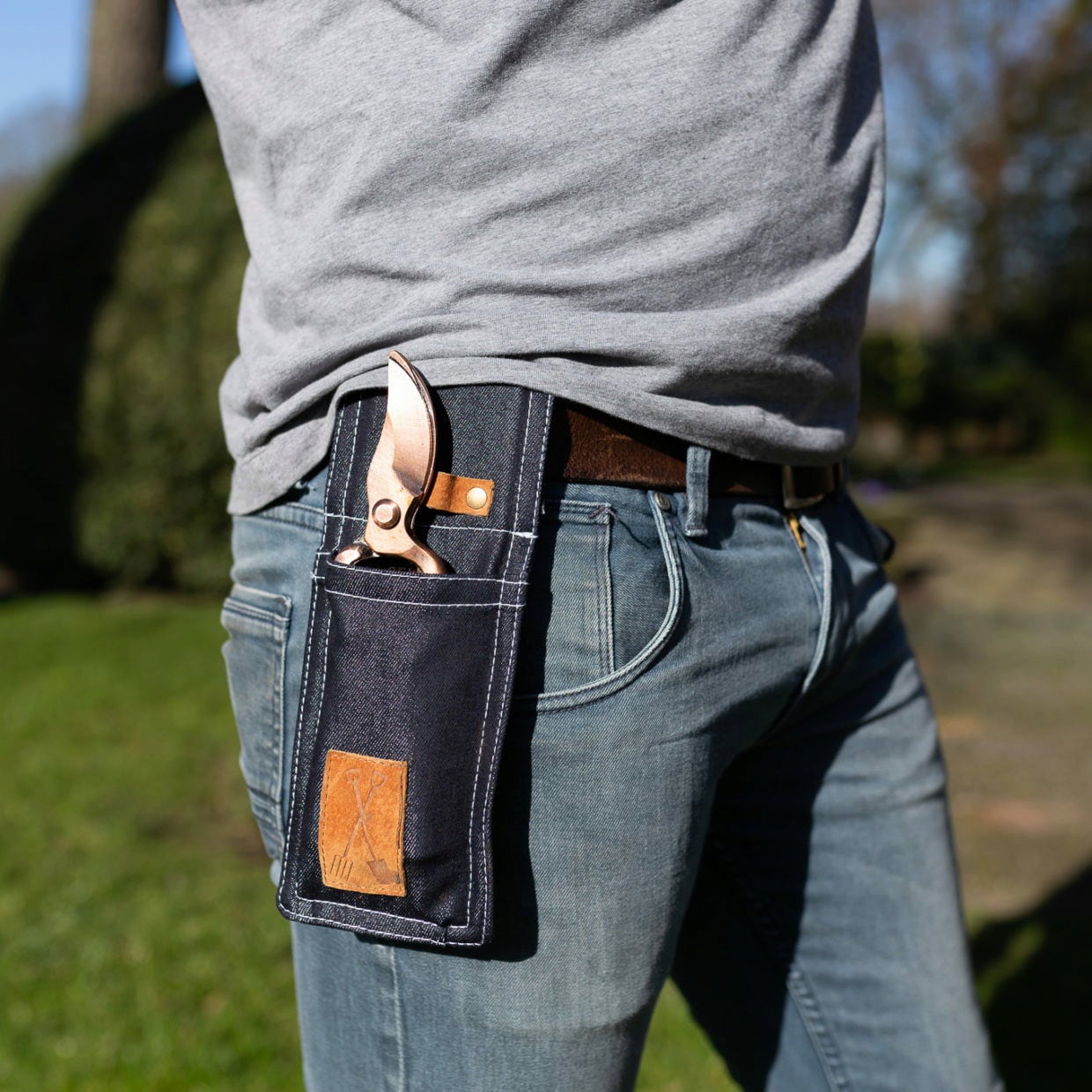 Esschert Design Denim Garden Tool Sheath