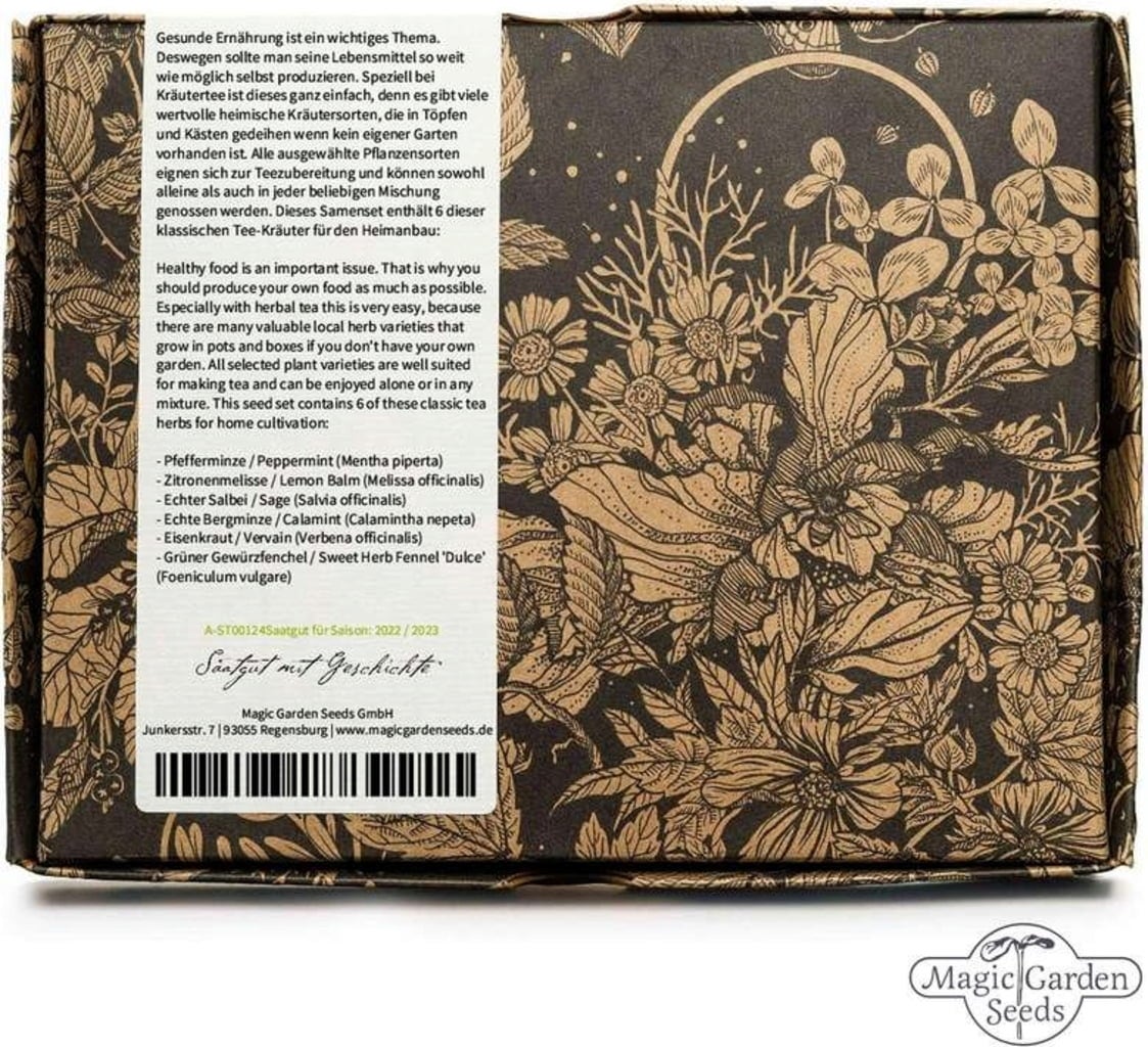 Magic Garden Seeds Selbstgemachter Kräutertee - Samenset