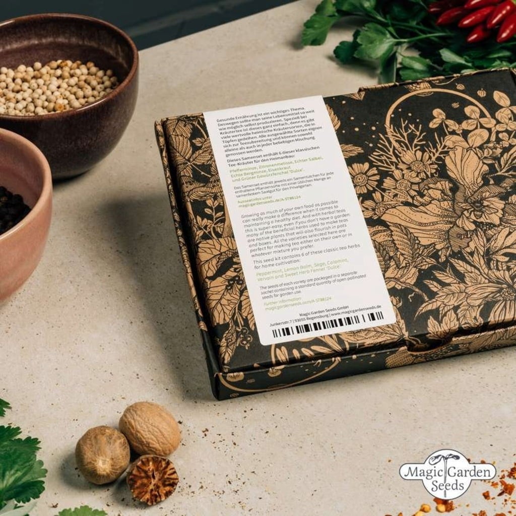 Magic Garden Seeds Selbstgemachter Kräutertee - Samenset