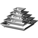 Avant Garden Raised Bed - HighBeet Cleo - 5 Levels - Galvanised Sheet Metal