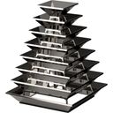 Avant Garden Raised Bed - HighBeet Tower - 8 Levels - Galvanised Sheet Metal