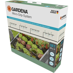 Micro-Drip-System set za kapljično namakanje za visoko gredo/gredo (35 rastlin)